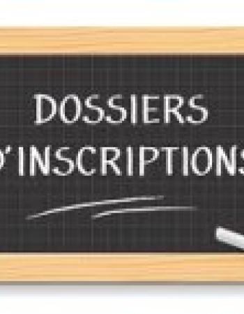 Dossier d'inscription