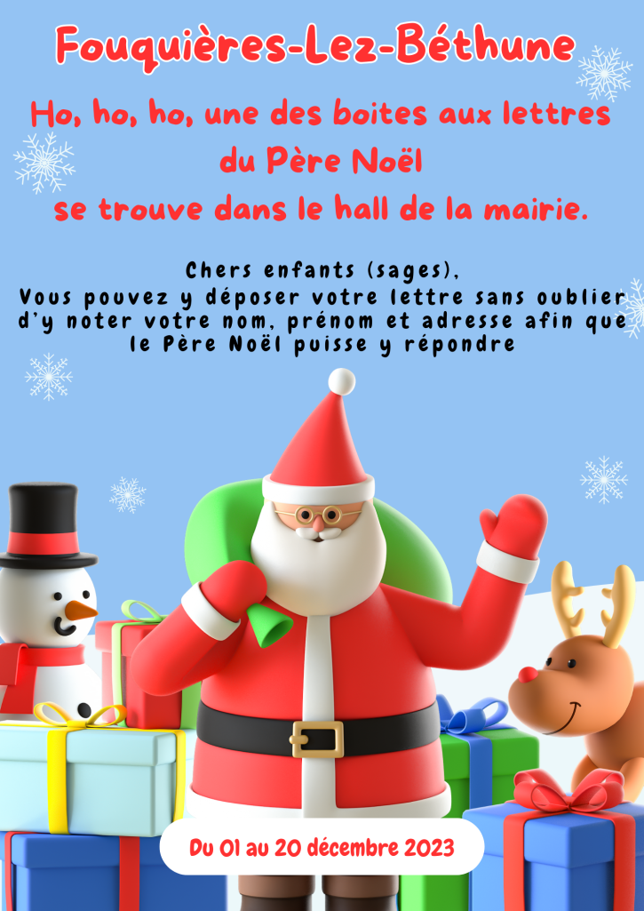 Ma lettre au Père Noël