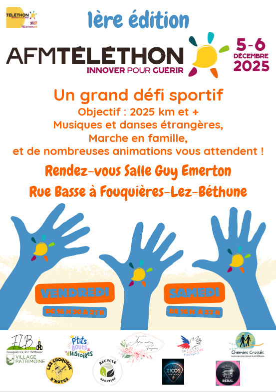 Affiche Téléthon 2025